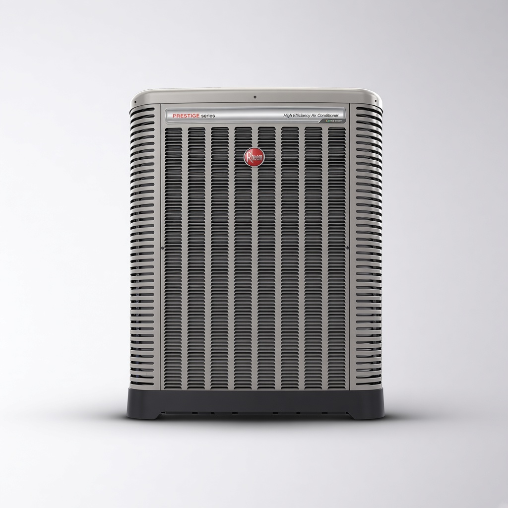 Rheem AC sized for 36,000 to 48,000 BTU, 3 to 4 ton