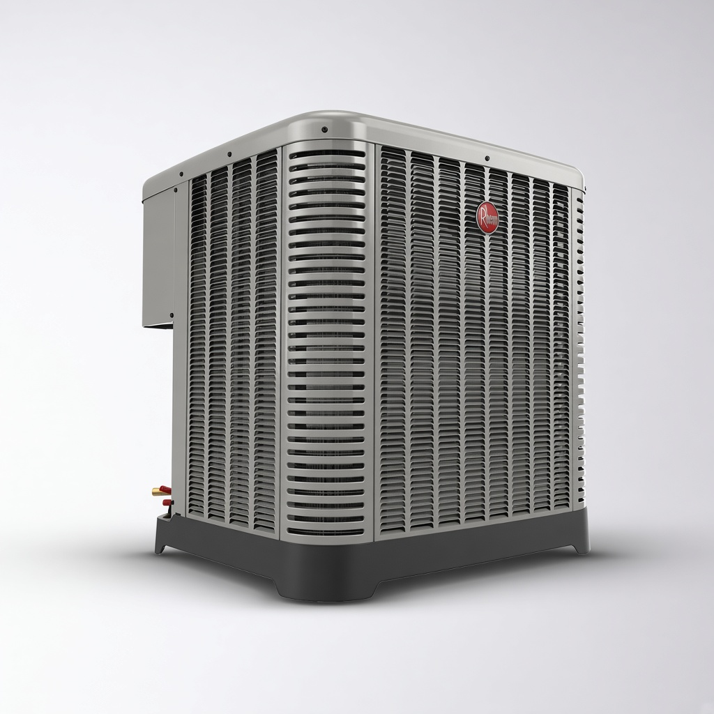 Rheem AC sized for under 24,000 BTU, 2 ton